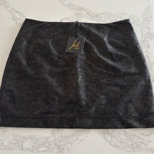 Jack by BB Dakota metallic mini skirt size 8